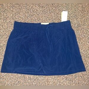 Casual Blue Skort